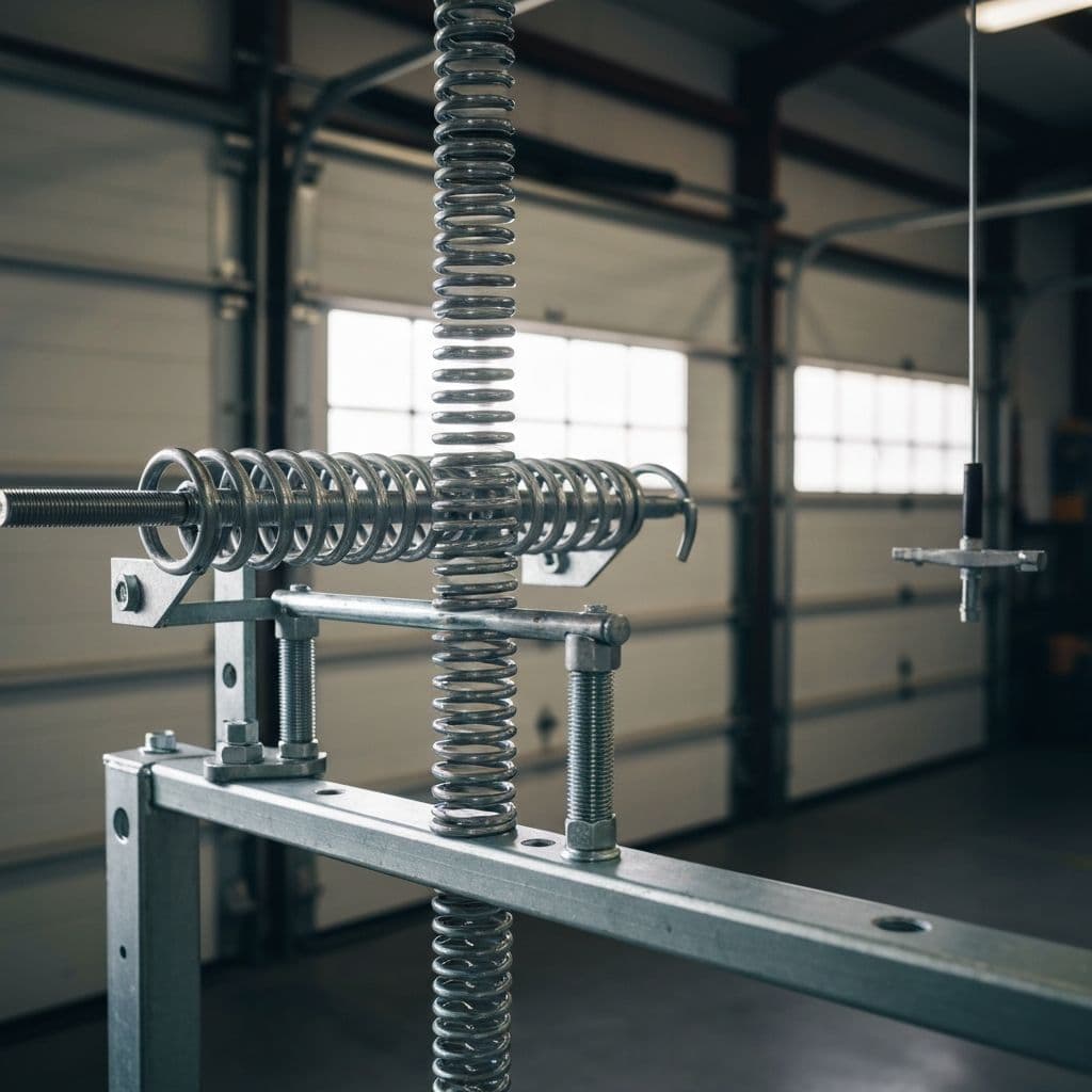 Garage door spring mechanism