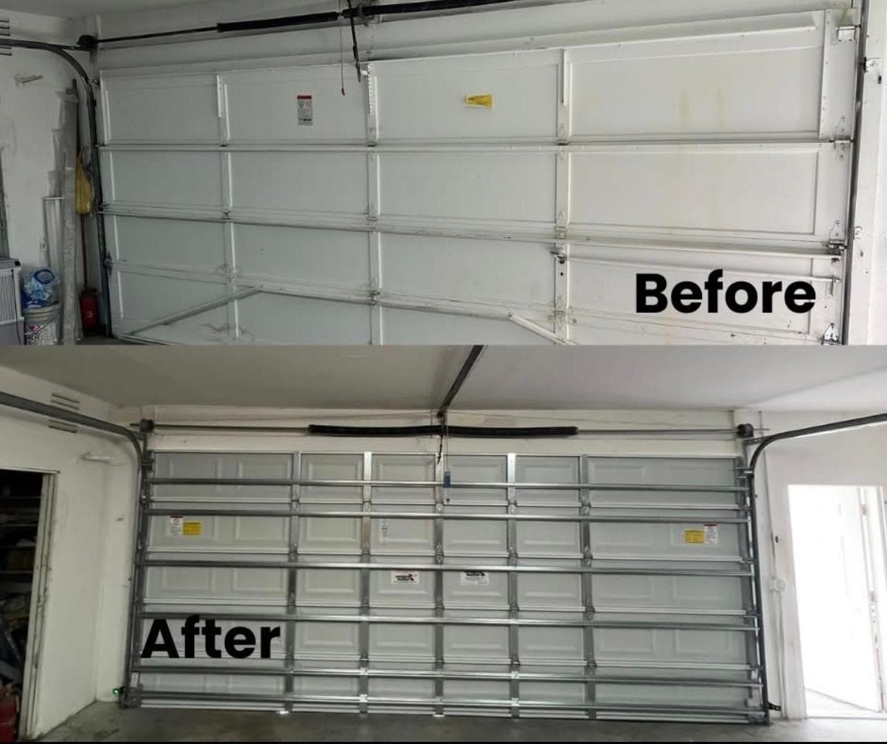 Work completed for John M.