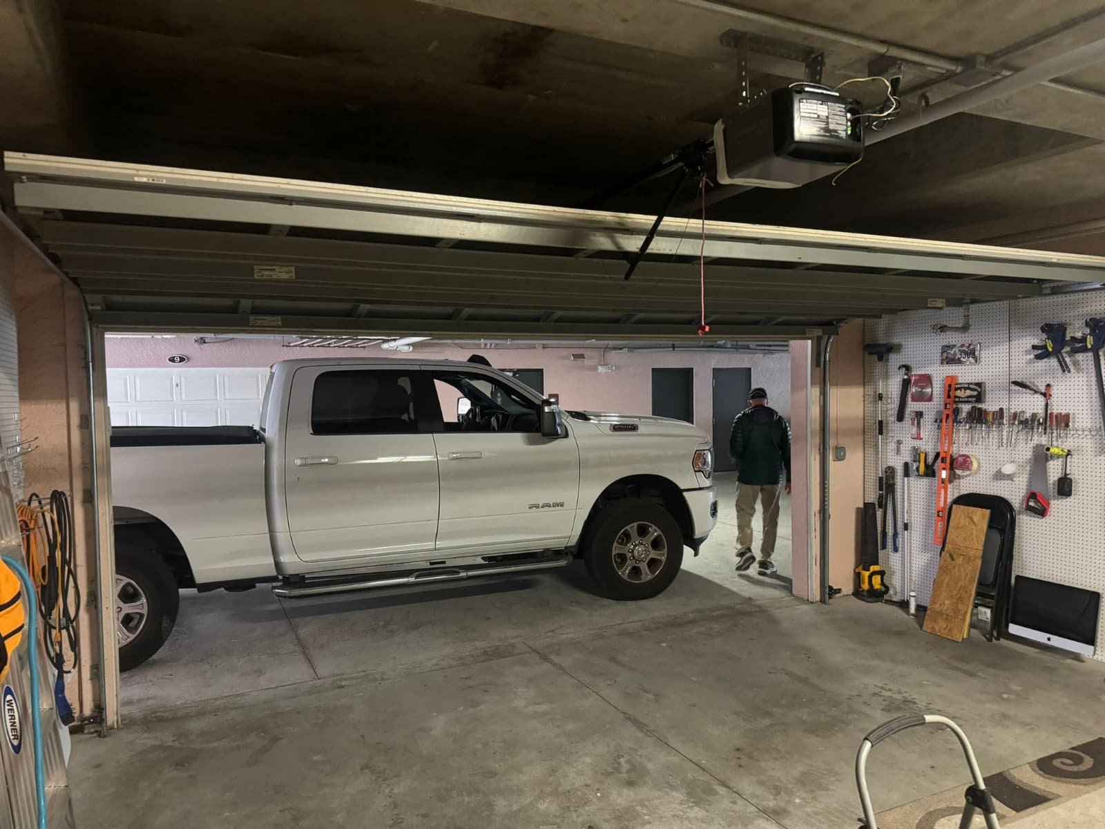Garage door work completed for Karen W. in Estero, FL