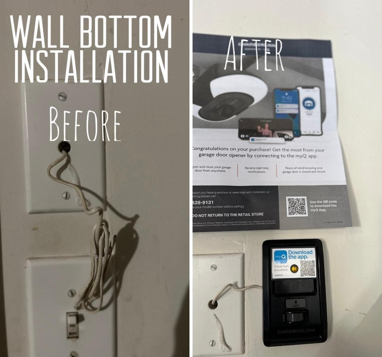 Work completed for Sarah L.