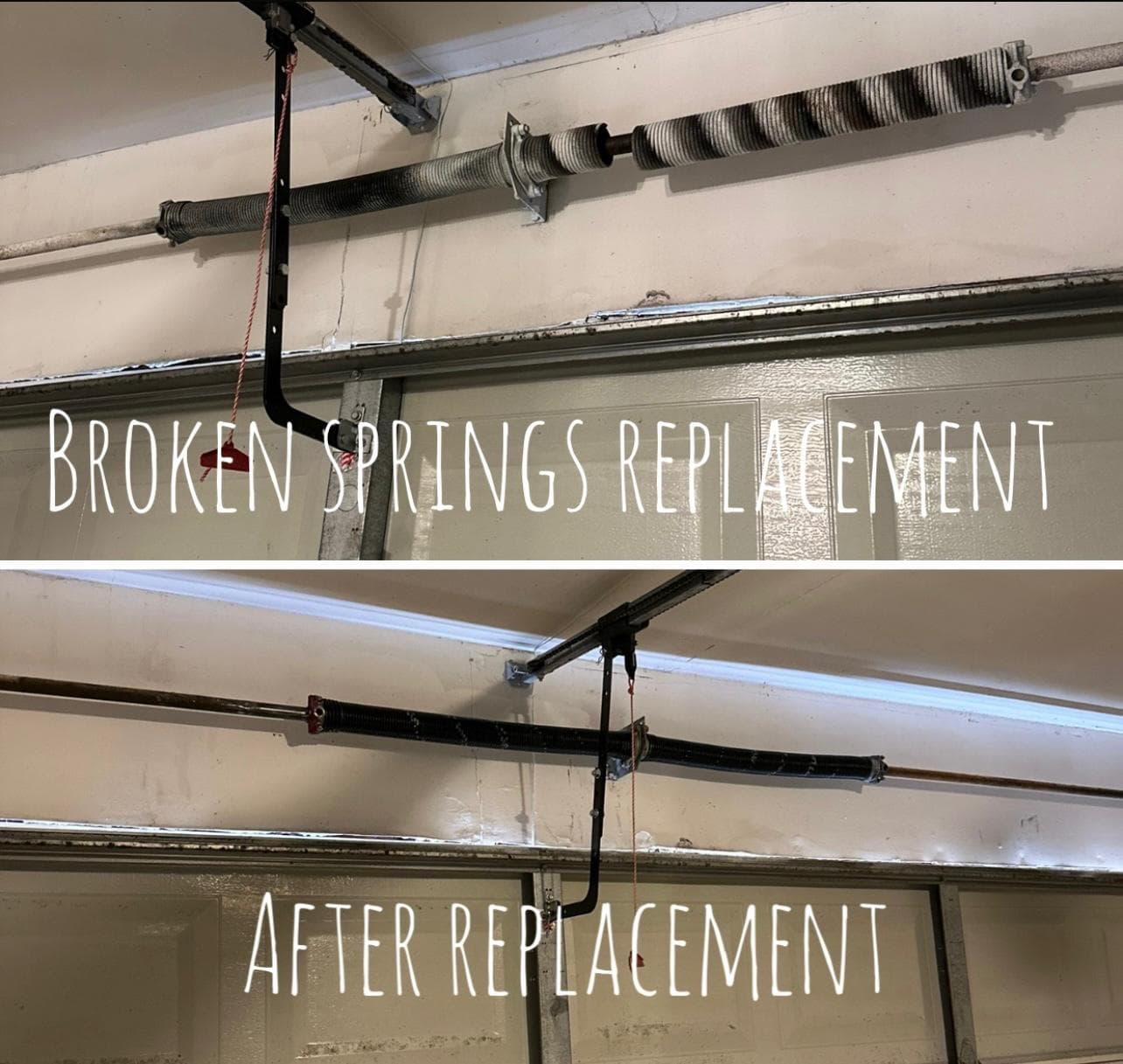 Work completed for John M.